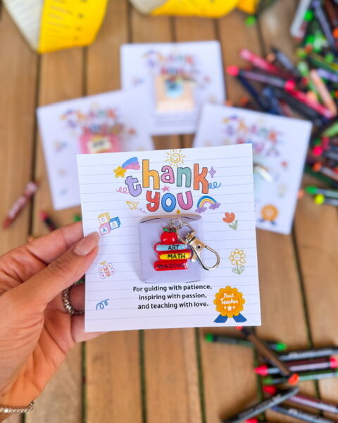 Card with key chain